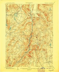 Cornwall 1903 topographic map thumbnail