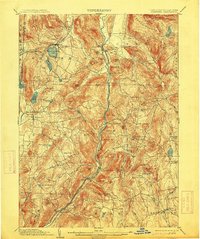Cornwall 1903 topographic map thumbnail