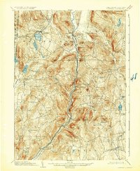 Cornwall 1903 topographic map thumbnail