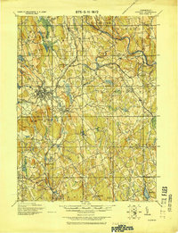 Danbury 1915 topographic map thumbnail