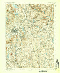 Danbury 1892 topographic map thumbnail