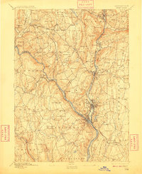 Derby 1893 topographic map thumbnail