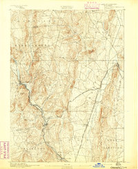 Granby topographic map thumbnail