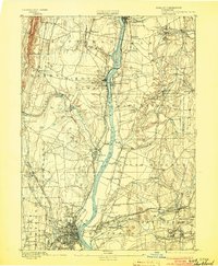 Hartford 1892 topographic map thumbnail