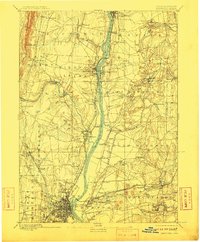 Hartford 1892 topographic map thumbnail