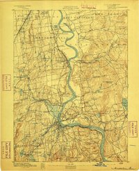 Middletown 1893 topographic map thumbnail