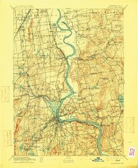 Middletown 1893 topographic map thumbnail