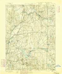 Moosup 1893 topographic map thumbnail