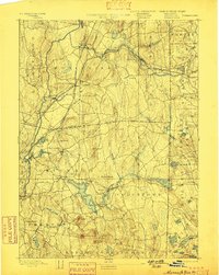 Moosup 1893 topographic map thumbnail