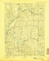 Moosup 1893 topographic map thumbnail