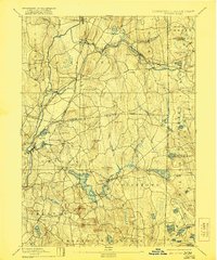 Moosup 1893 topographic map thumbnail
