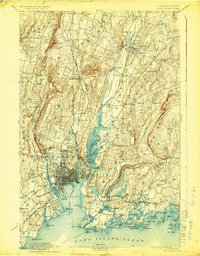 New Haven 1892 topographic map thumbnail
