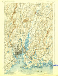 New Haven 1892 topographic map thumbnail