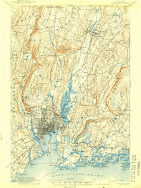 New Haven 1892 topographic map thumbnail
