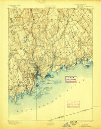 Norwalk 1893 topographic map thumbnail