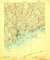 Norwalk 1893 topographic map thumbnail