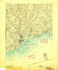 Norwalk 1893 topographic map thumbnail