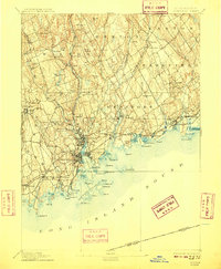 Norwalk 1893 topographic map thumbnail