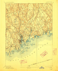 Norwalk 1893 topographic map thumbnail