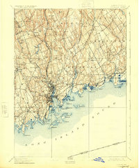 Norwalk 1893 topographic map thumbnail
