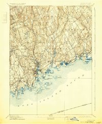 Norwalk 1893 topographic map thumbnail