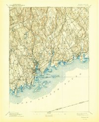 Norwalk 1893 topographic map thumbnail