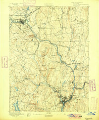 Norwich 1892 topographic map thumbnail