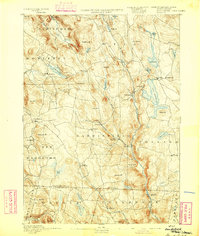 Sandisfield 1893 topographic map thumbnail