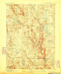 Sandisfield 1897 topographic map thumbnail