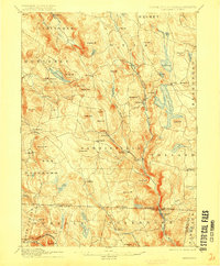Sandisfield 1907 topographic map thumbnail