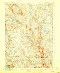Sandisfield 1907 topographic map thumbnail
