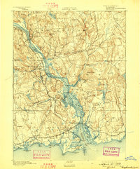 Saybrook topographic map thumbnail