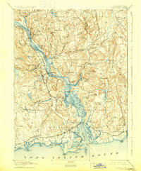 Saybrook 1893 topographic map thumbnail