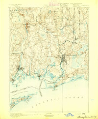 Stonington 1893 topographic map thumbnail