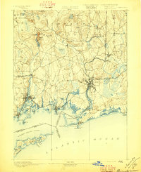 Stonington 1893 topographic map thumbnail