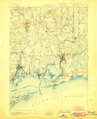 Stonington 1893 topographic map thumbnail