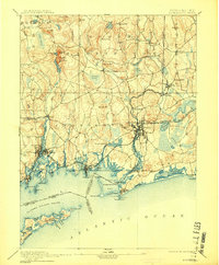 Stonington 1893 topographic map thumbnail