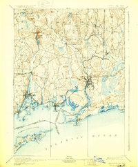 Stonington 1893 topographic map thumbnail