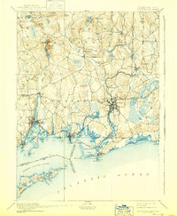 Stonington 1893 topographic map thumbnail