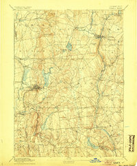 Tolland 1892 topographic map thumbnail