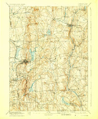 Tolland 1892 topographic map thumbnail