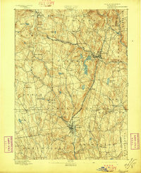 Winsted 1892 topographic map thumbnail
