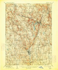 Winsted 1892 topographic map preview
