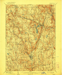 Winsted 1892 topographic map thumbnail