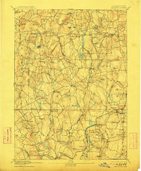 Woodstock 1892 topographic map thumbnail