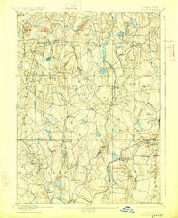 Woodstock 1892 topographic map thumbnail