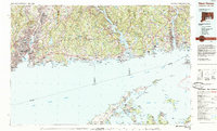 New Haven 1983 topographic map thumbnail