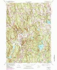 Woodbury 1955 topographic map thumbnail