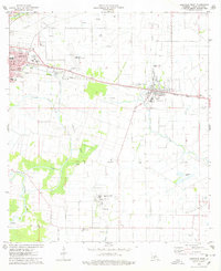 Abbeville East 1975 topographic map thumbnail