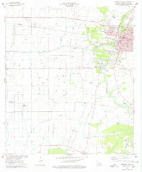 Abbeville West 1975 topographic map thumbnail